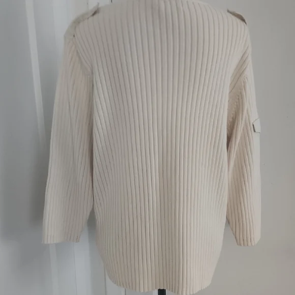 Ralph Lauren Cream Cotton Sweater - Picture 6 of 6